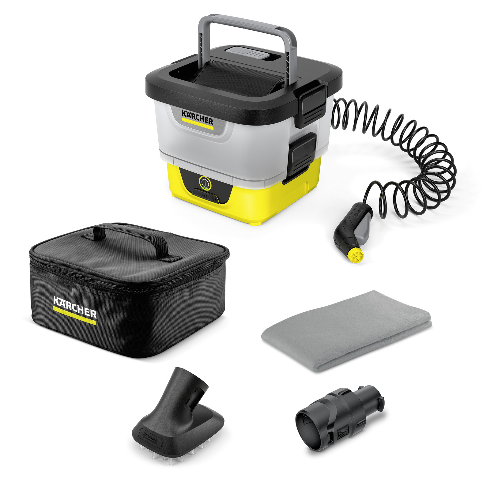 Laveuse portative à basse pression Karcher OC 4 + Pet Kit