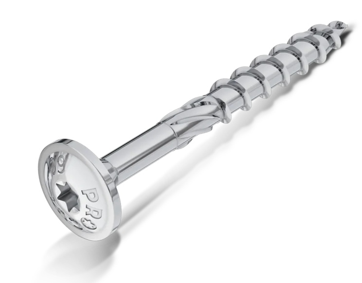 Vis à bois Rawlplug R-PTK-60200-100; T25; 6x200 mm; 100 unités