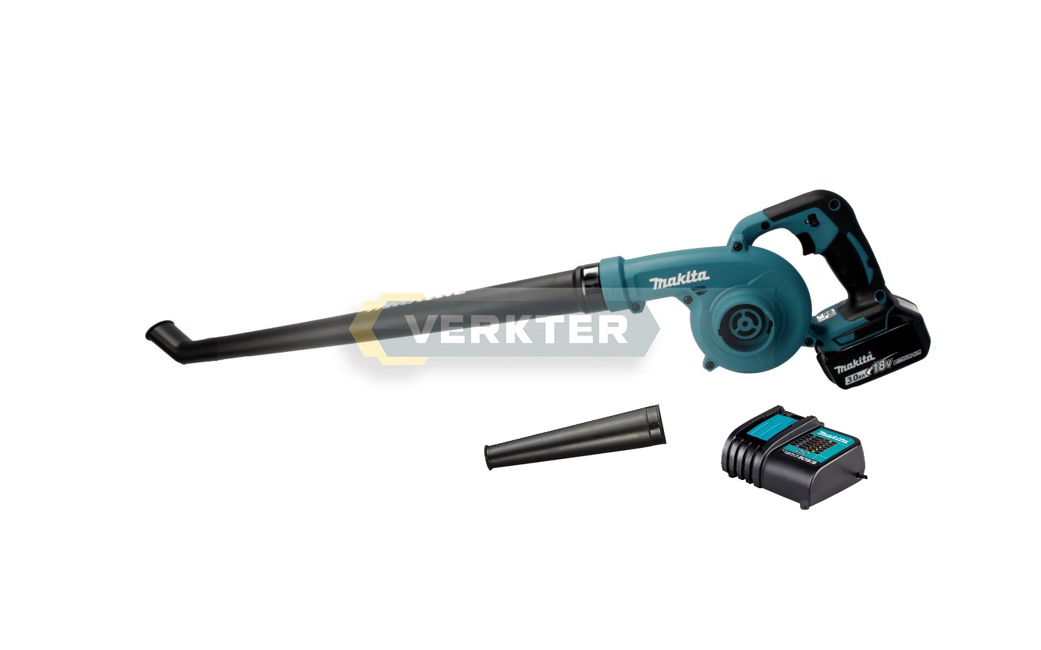 Souffleur de feuilles sans fil Makita DUB186SFX1; 18 V; 1x3,0 Ah accu.