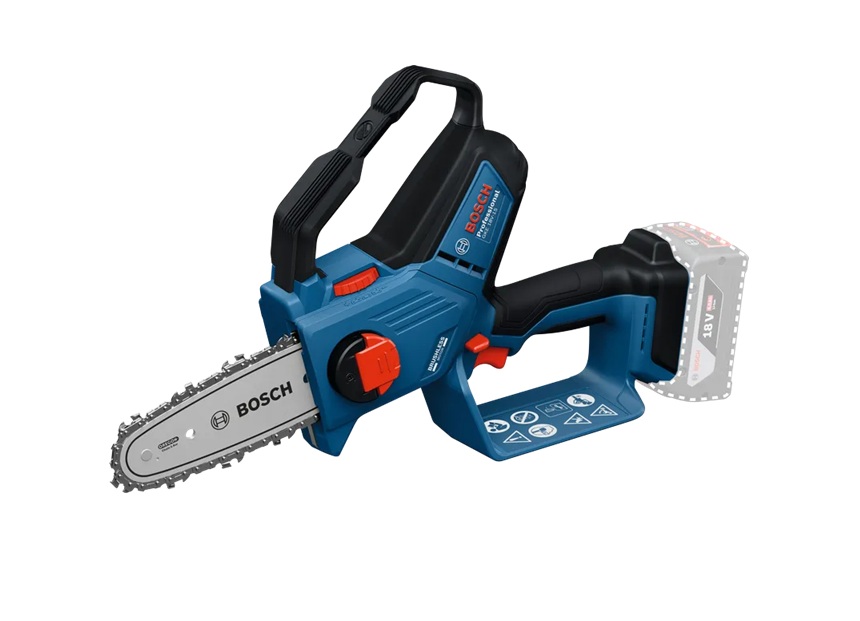 Tronçonneuse de branches Bosch GKE 18V-15 Professional; 18 V; 15 cm rail de guidage (sans batterie et chargeur)
