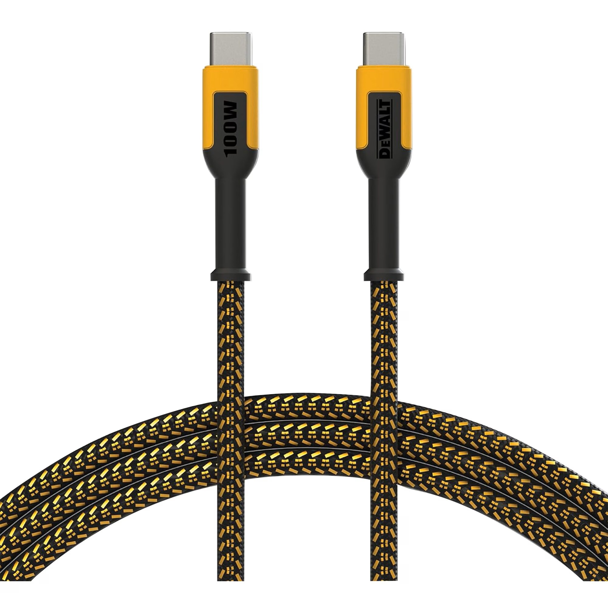 Câble USB Dewalt; Type C-C; 1,8 m; 100 W