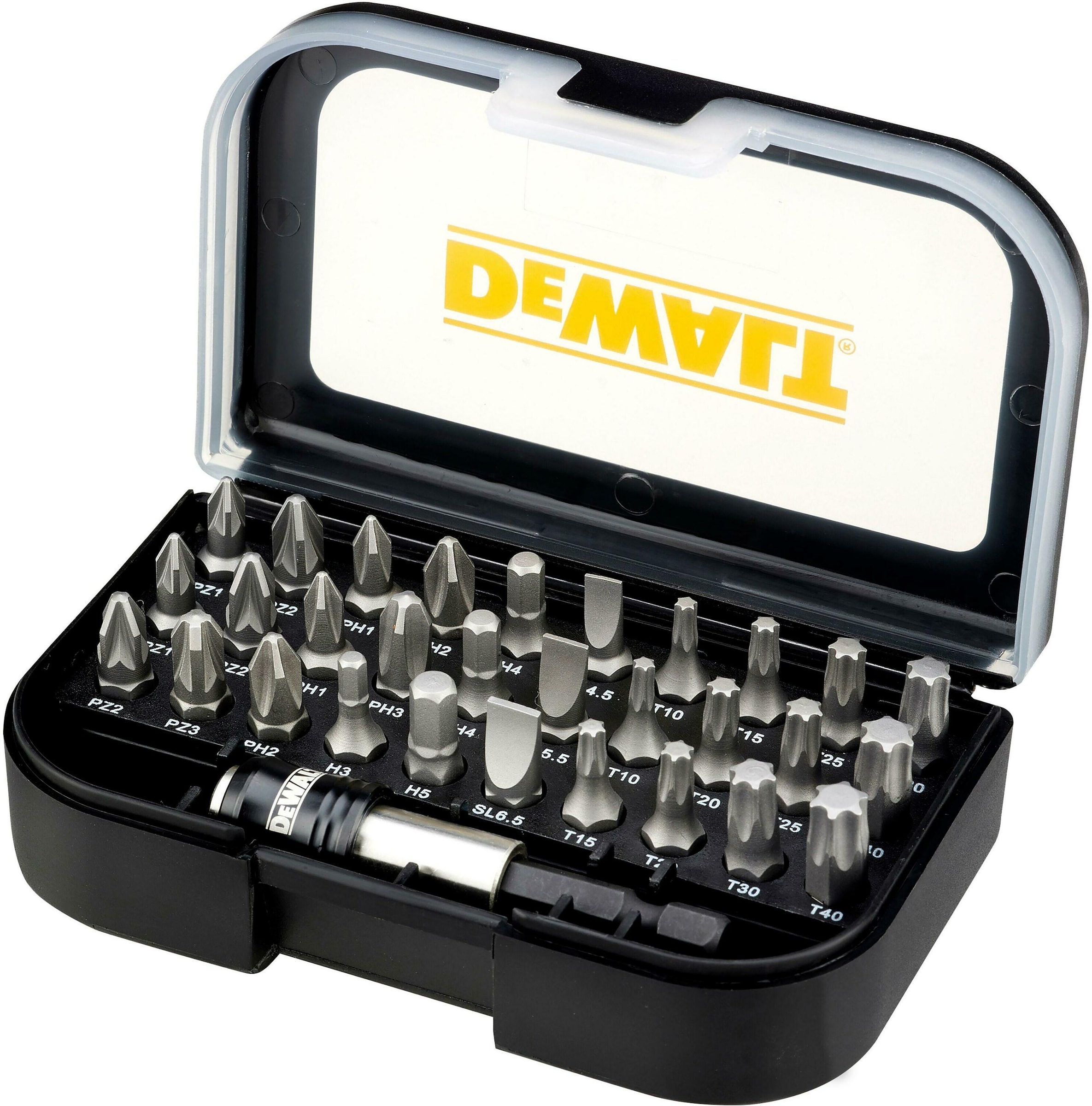 Jeu d'accessoires de tournevis DeWalt DT7944S-QZ; 31 unités