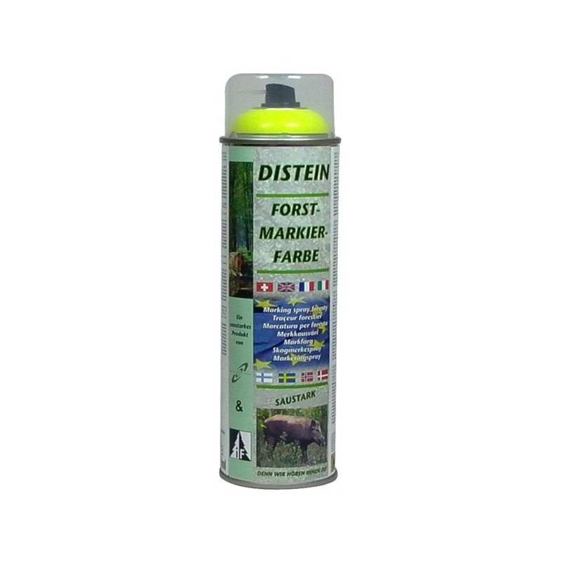 Spray de marquage Motip DISTEIN; 500 ml; jaune