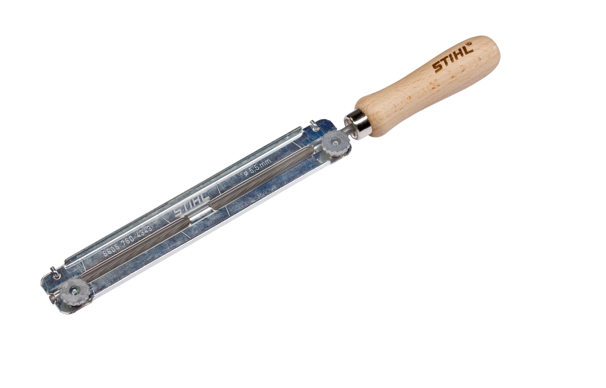 Lime pour tronçonner les chaînes de tronçonneuse Stihl 56057504327; 4,0 mm