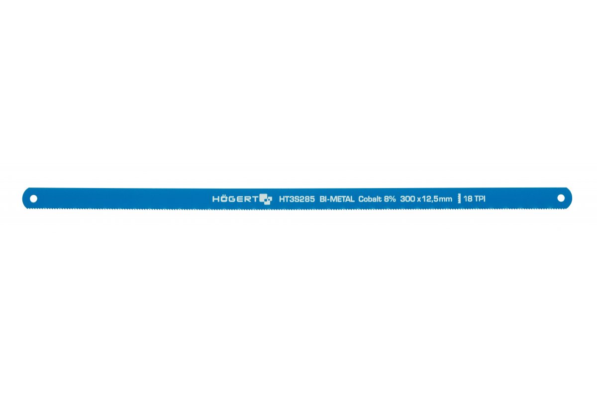 Lame de scie à métaux Hogert HT3S285; 18 TPI; 300 mm unités