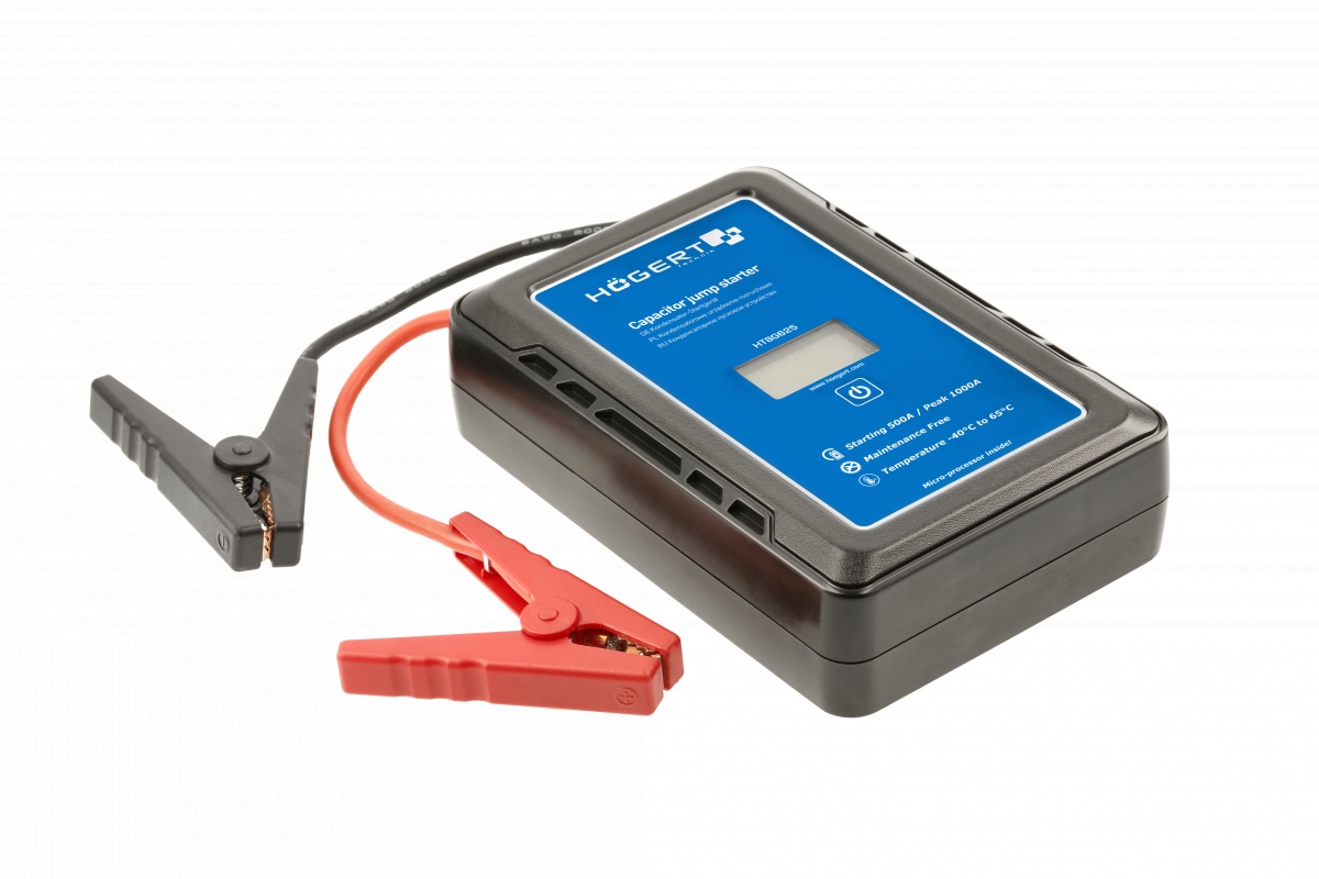 Booster de batterie de voiture Hogert HT8G625; 12 V