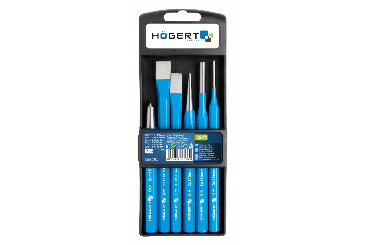 Ciseaux Hogert HT3B710; 6 unités
