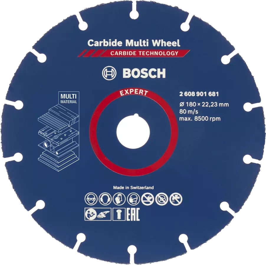 Disque à tronçonner diamanté Bosch 2608901681; 180 mm