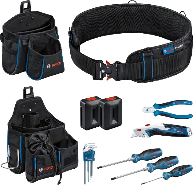 Ensemble d'outils Bosch 1600A02H5C; 19 unités