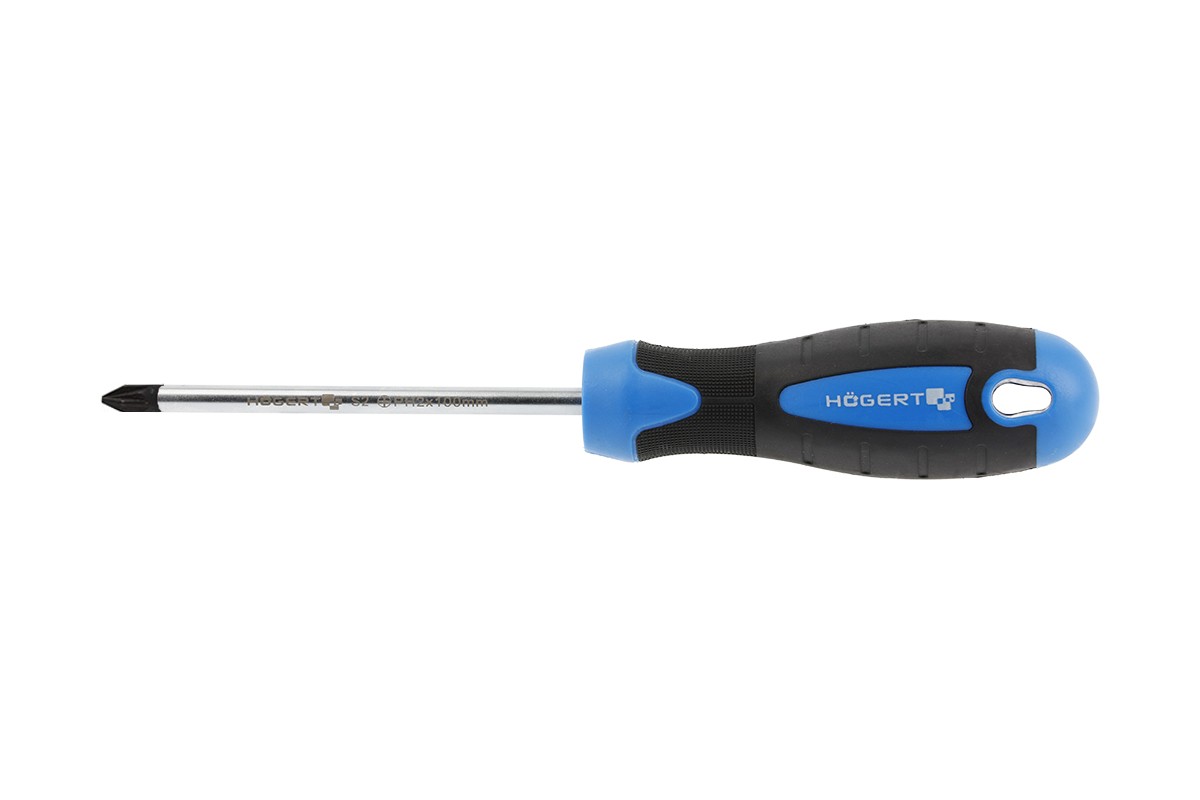 Tournevis croisé Hogert HT1S042; PZ2; 100 mm