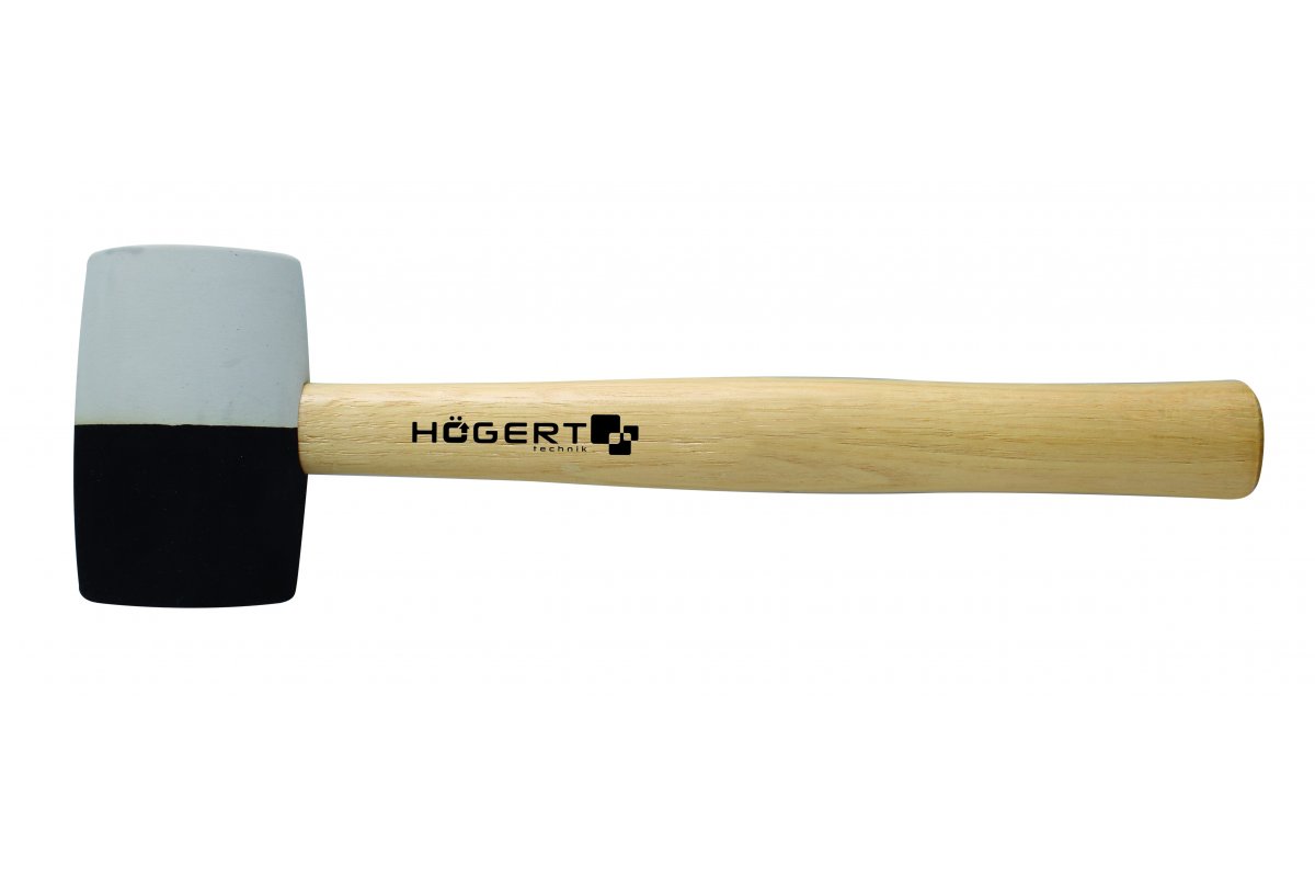 Marteau en caoutchouc Hogert HT3B044; 450 g