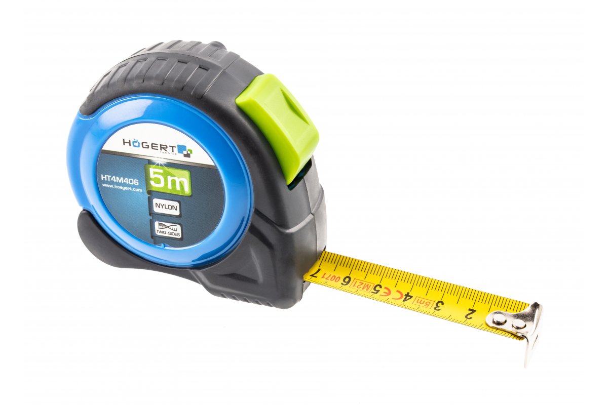 Mètre ruban Hogert&nbsp;HT4M406; 5 m