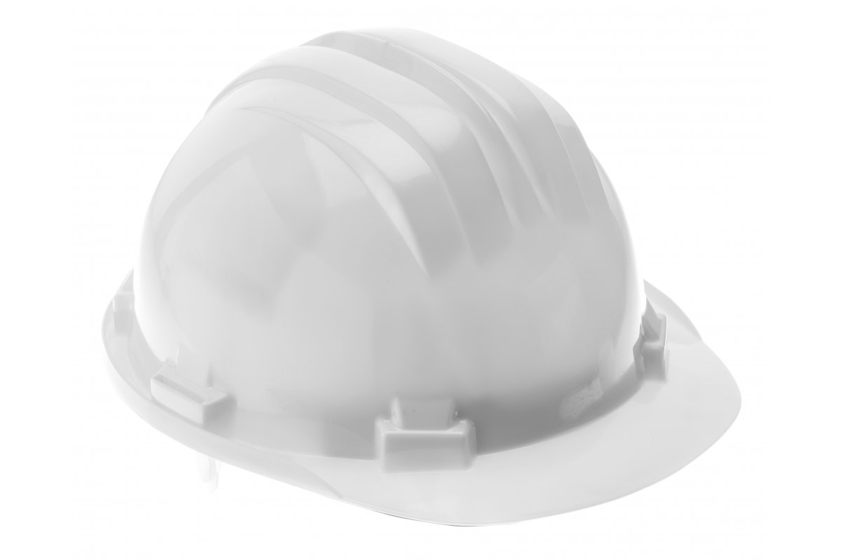 Casque de protection Hogert HT5K180; 54-61 cm; blanc