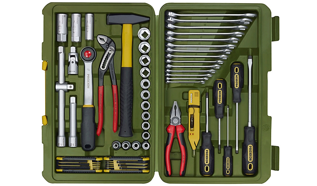 Ensemble d'outils Proxxon; 43 pcs .; universel