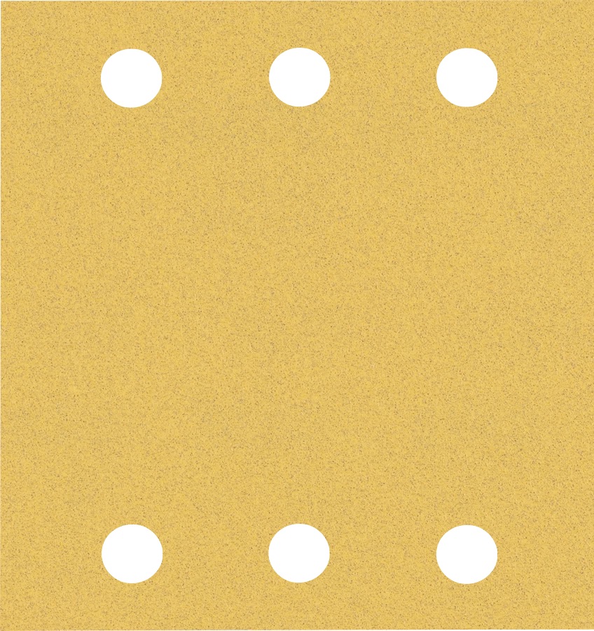 Papier de sable Bosch C470; 115x140 mm; K40/60/80/120/180; 10 unités