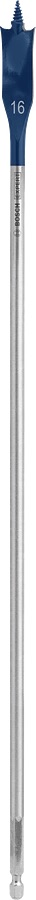 Foret de forme à plumes pour le bois Bosch 2608900343; 16x400 mm