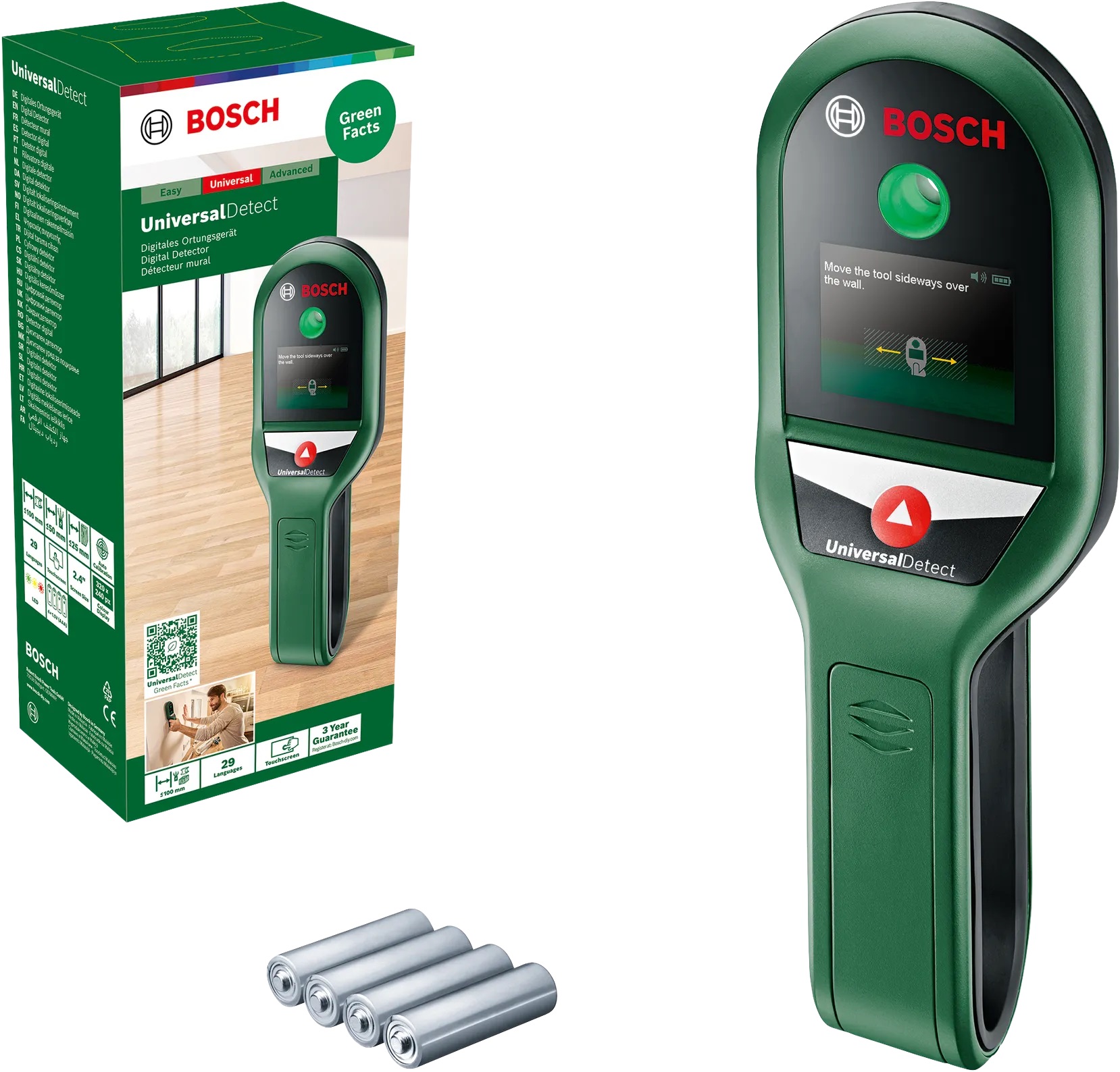 Détecteur de métaux, fils et bois Bosch UniversalDetect
