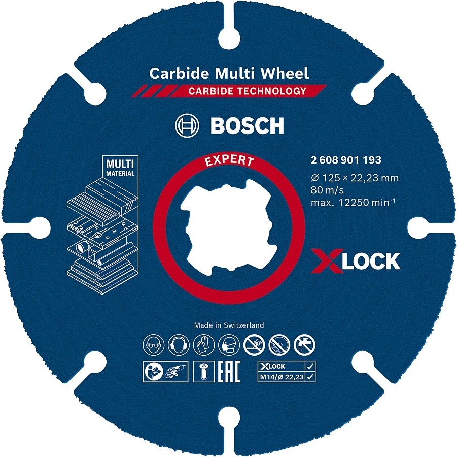 Scie circulaire Bosch 2608901195; 125x22,23 mm; 10 unités