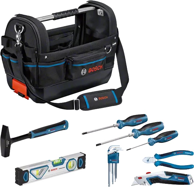 Ensemble d'outils Bosch 1600A02H5B; 9 unités