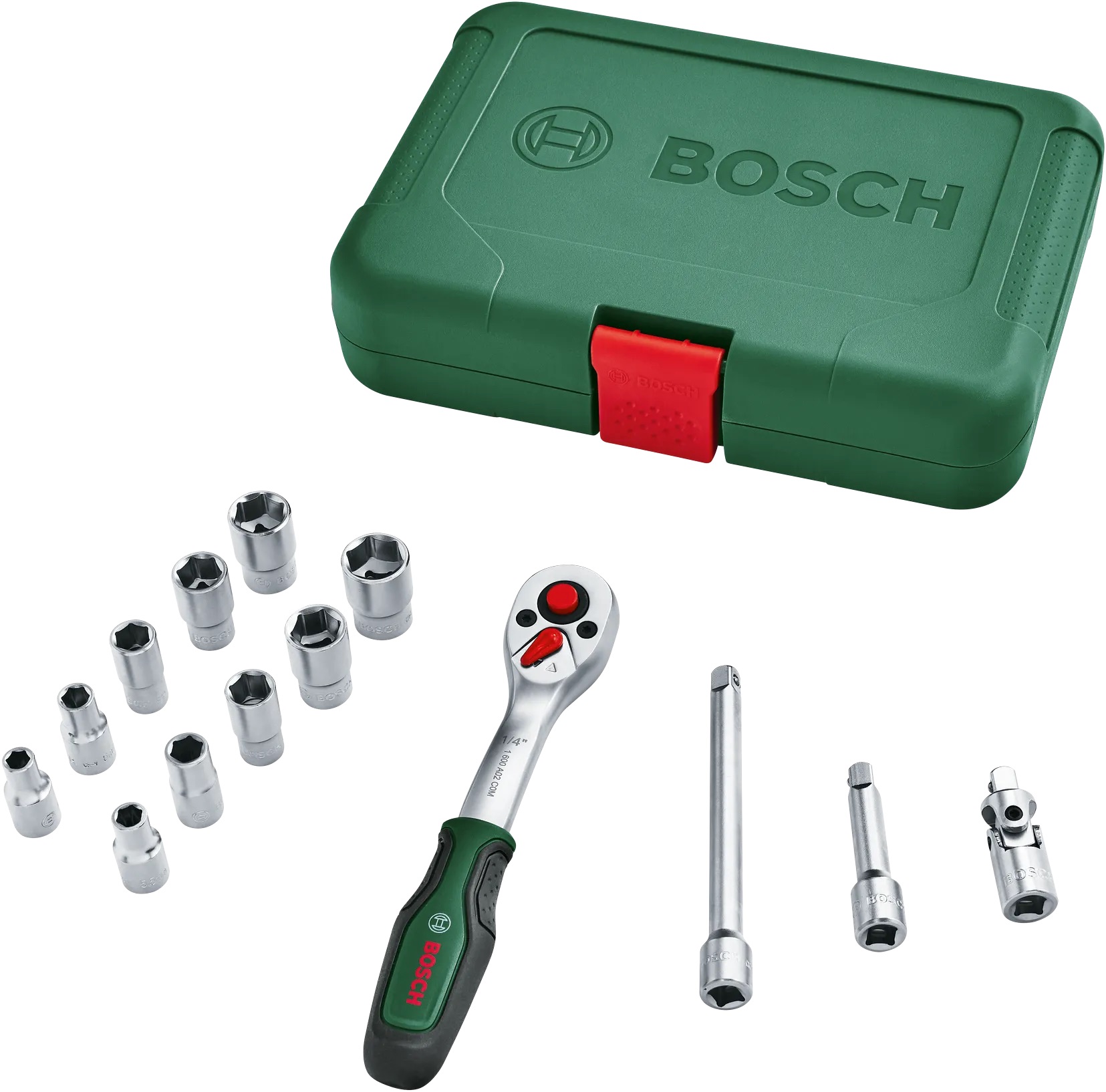 Ensemble d'outils Bosch 1600A02BY0; 1/4'; 14 unités