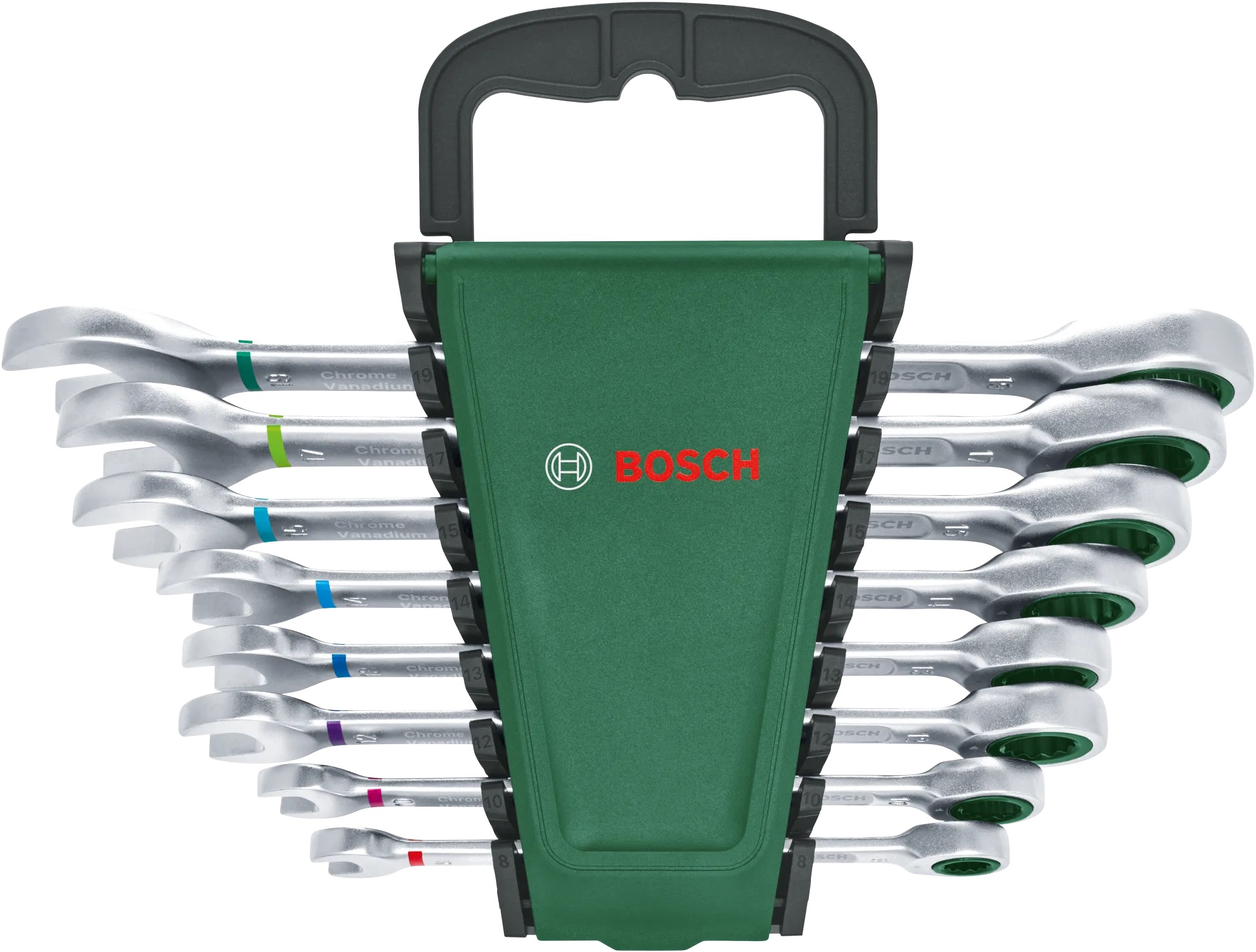 Ensemble de clés combinées Bosch 1600A027PS; 8 unités