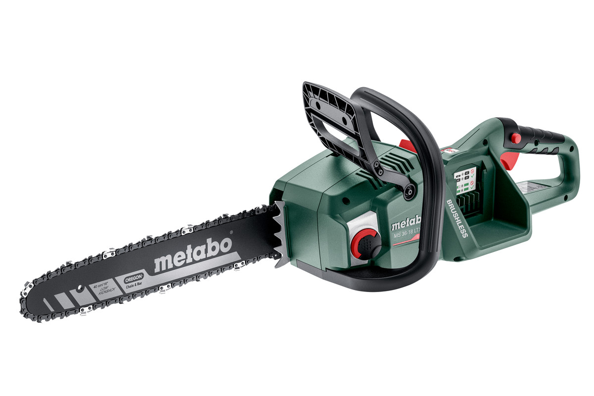 Tronçonneuse Metabo MS 36-18 LTX BL 40; 18 V; 40 cm rail de guidage (sans batterie et...