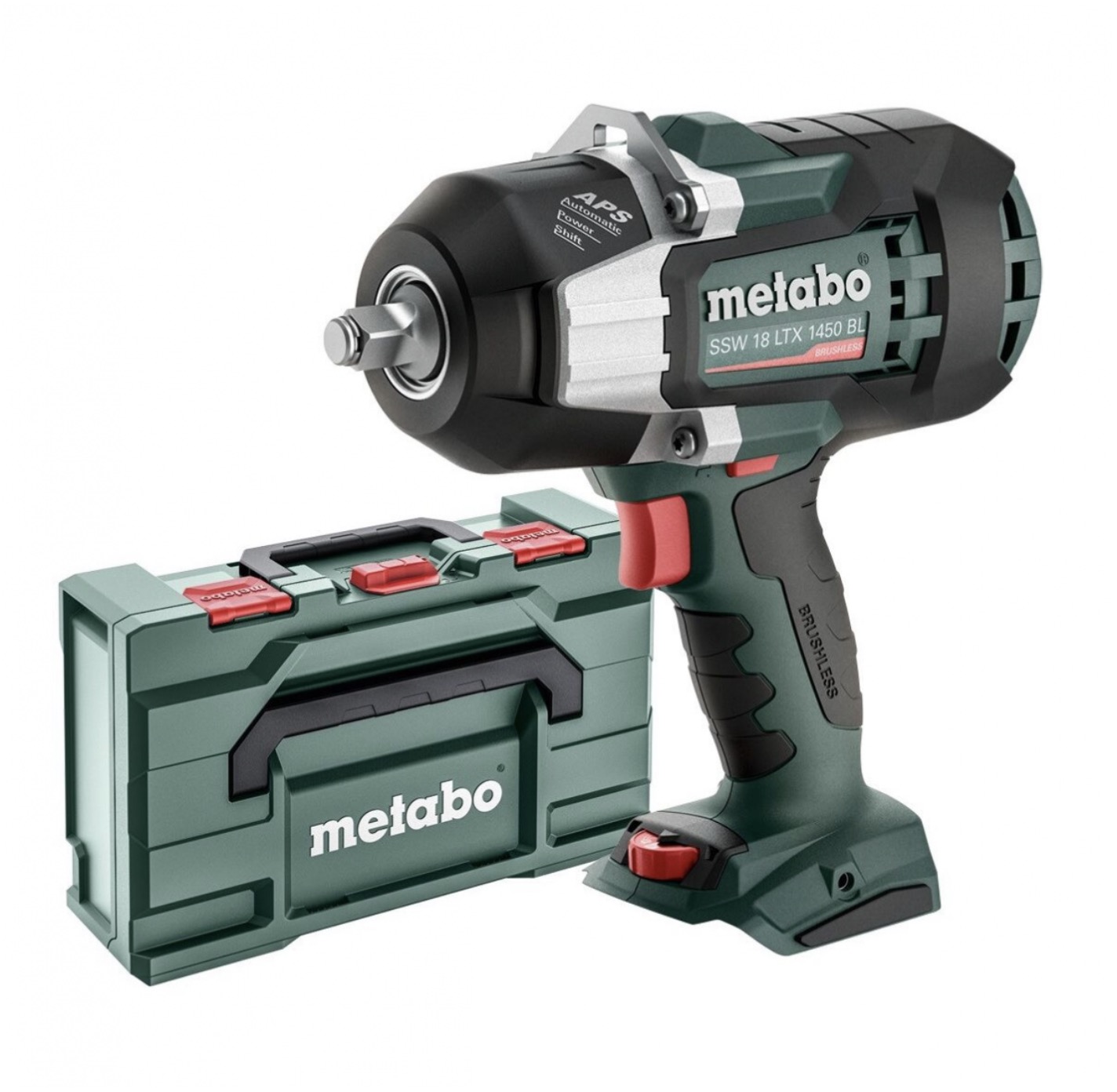 Clé à chocs Metabo SSW 18 LTX 1450 BL; 18 V (sans batterie et chargeur)