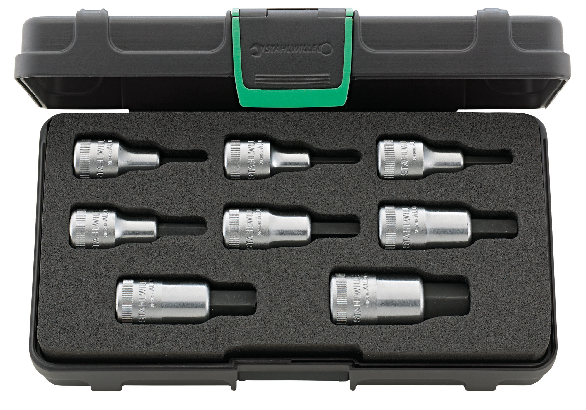 Socket et jeu de bits Stahlwille 91331216; 1/2''; 5-17 mm; 8 unités