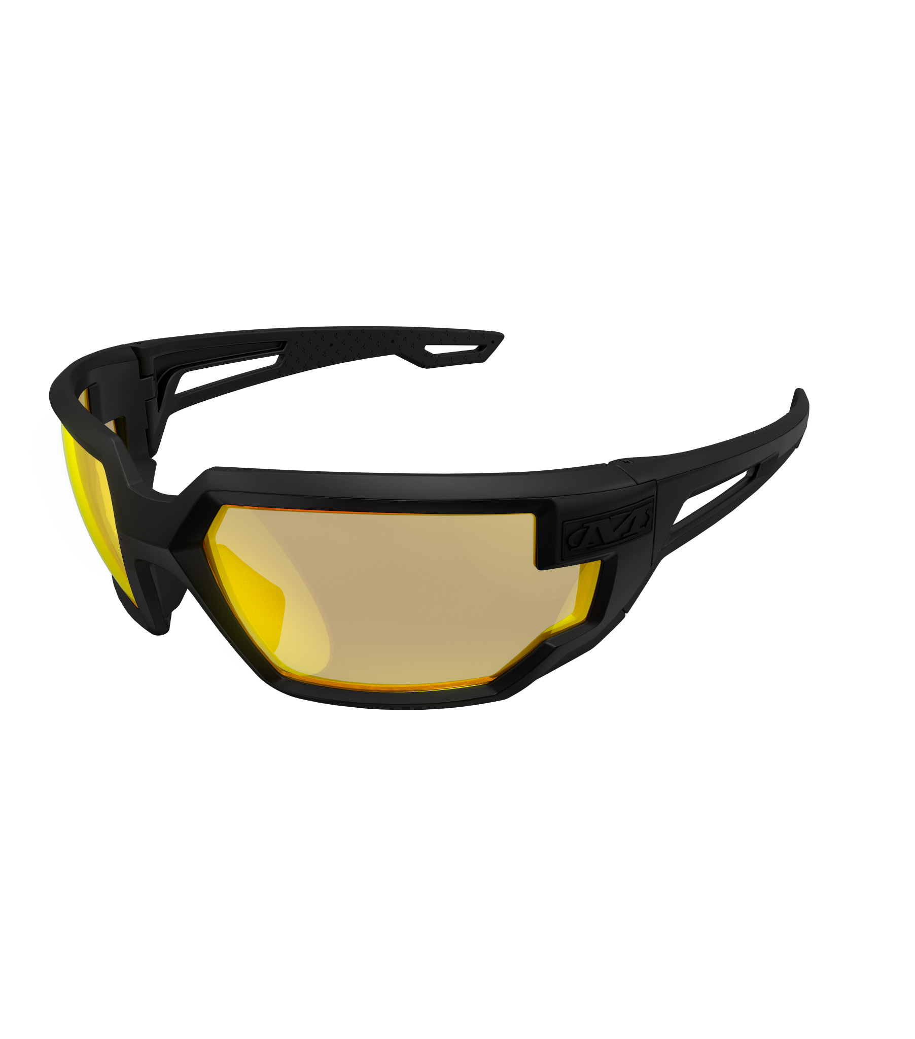 Lunettes de protection Mechanix Wear Tactical Type-X; jaune / noir