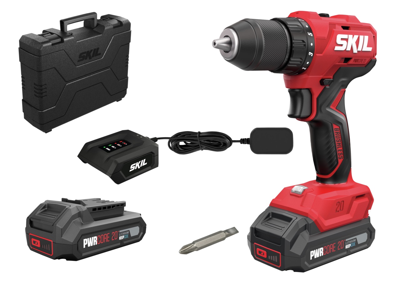 Perceuse Skil 3011 HB; 18 V; 2x2,0 Ah accu.