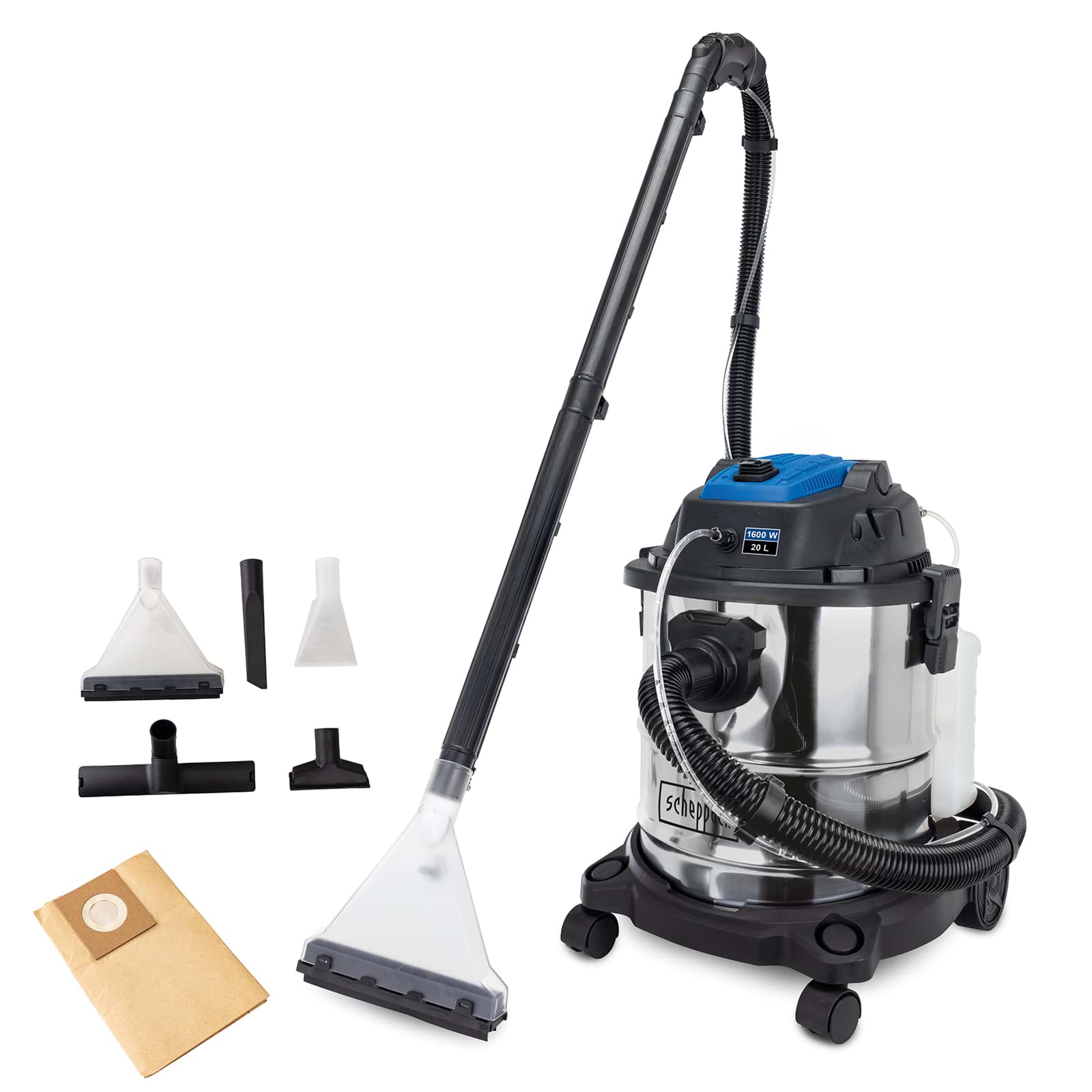 Lave-linge aspirateur Scheppach SprayVac20; 1600 W