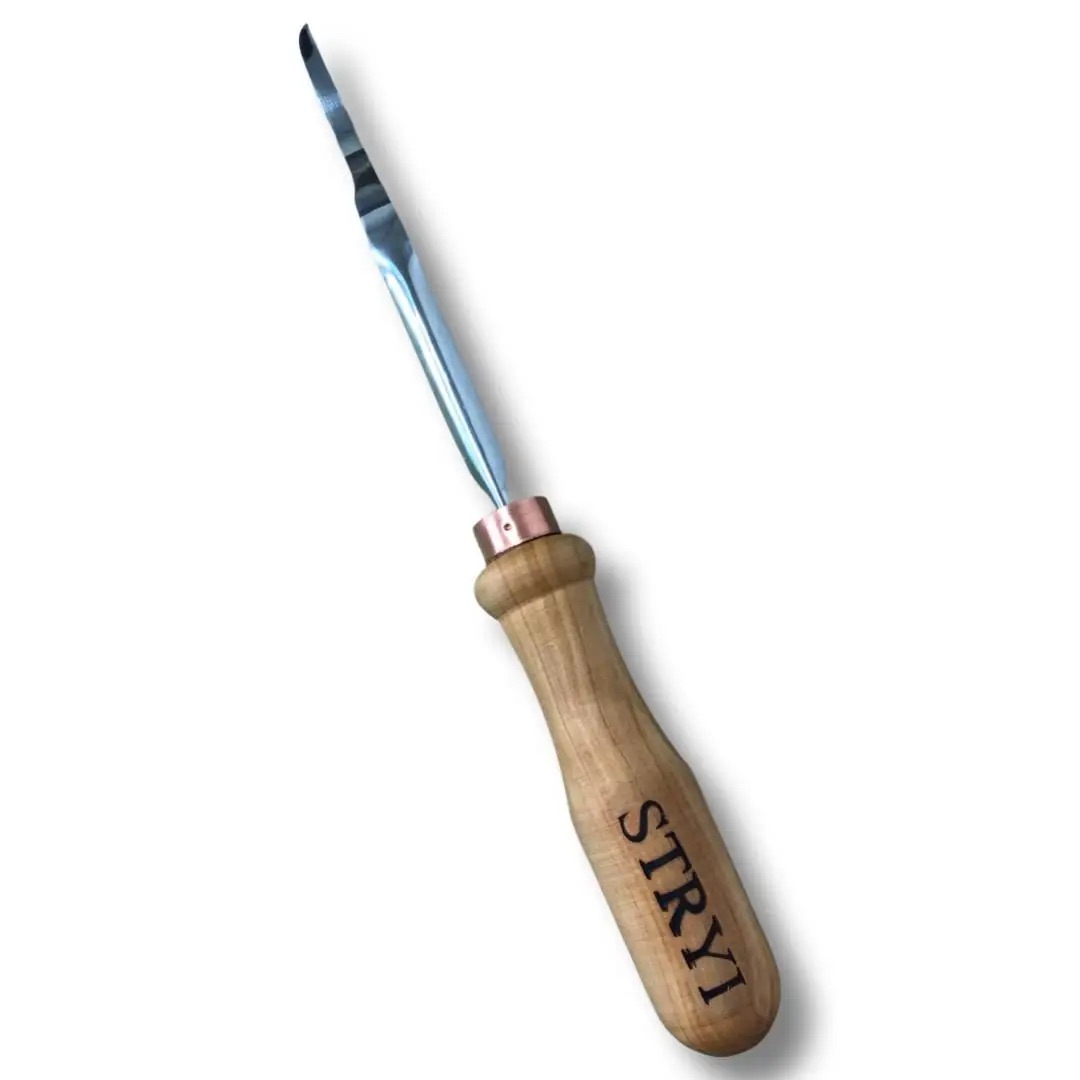 Couteau STRYI Profi; 40 mm; pour coupe à la cuillère (main droite)