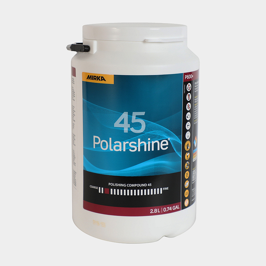Pâte à polir Mirka Polarshine 45; 2,8 l