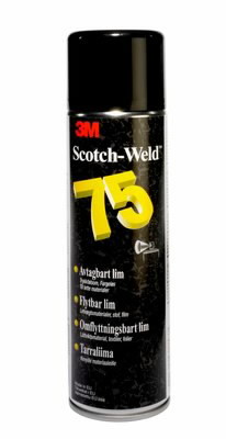 Colle incolore 3M Repositionable 75; 500 ml