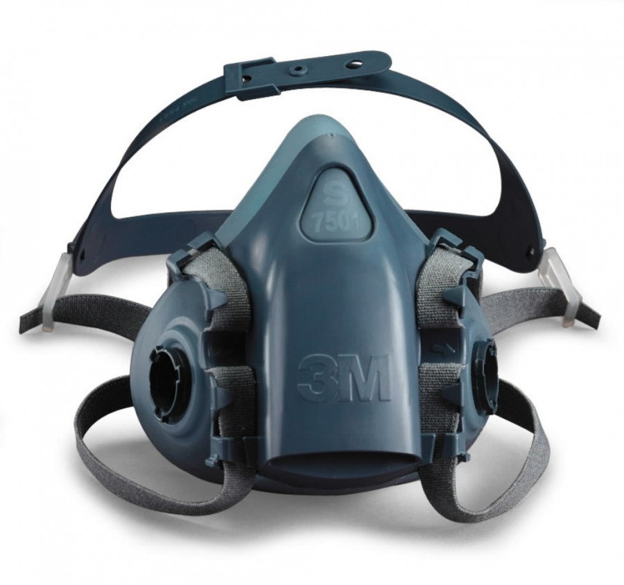 Masque de sécurité 3M 7501; S (sans filtres)