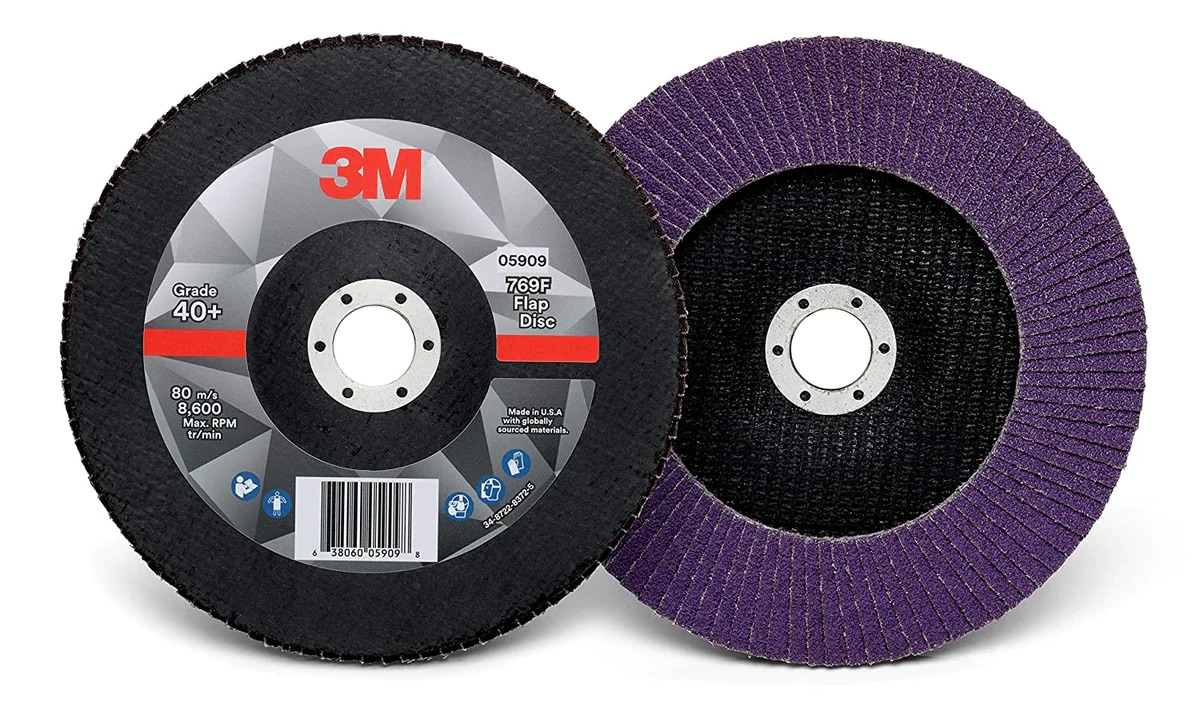 Meule-éventail 3M 769F; 125 mm; P40