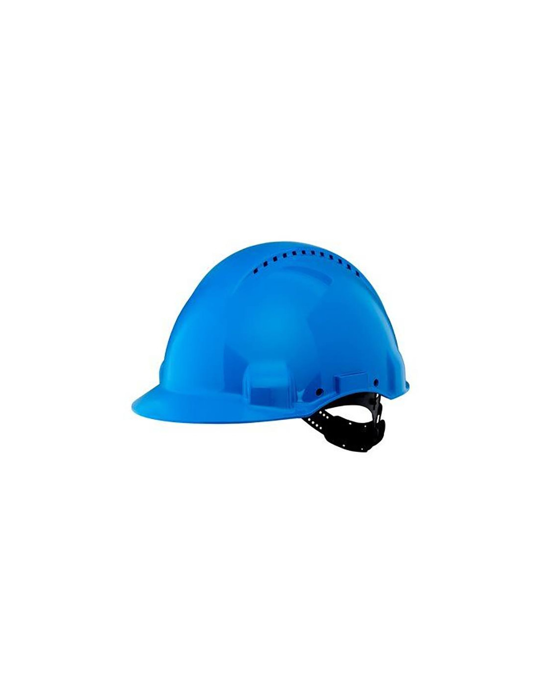 Casque de protection 3M Solaris G3000CUV-BB; bleu
