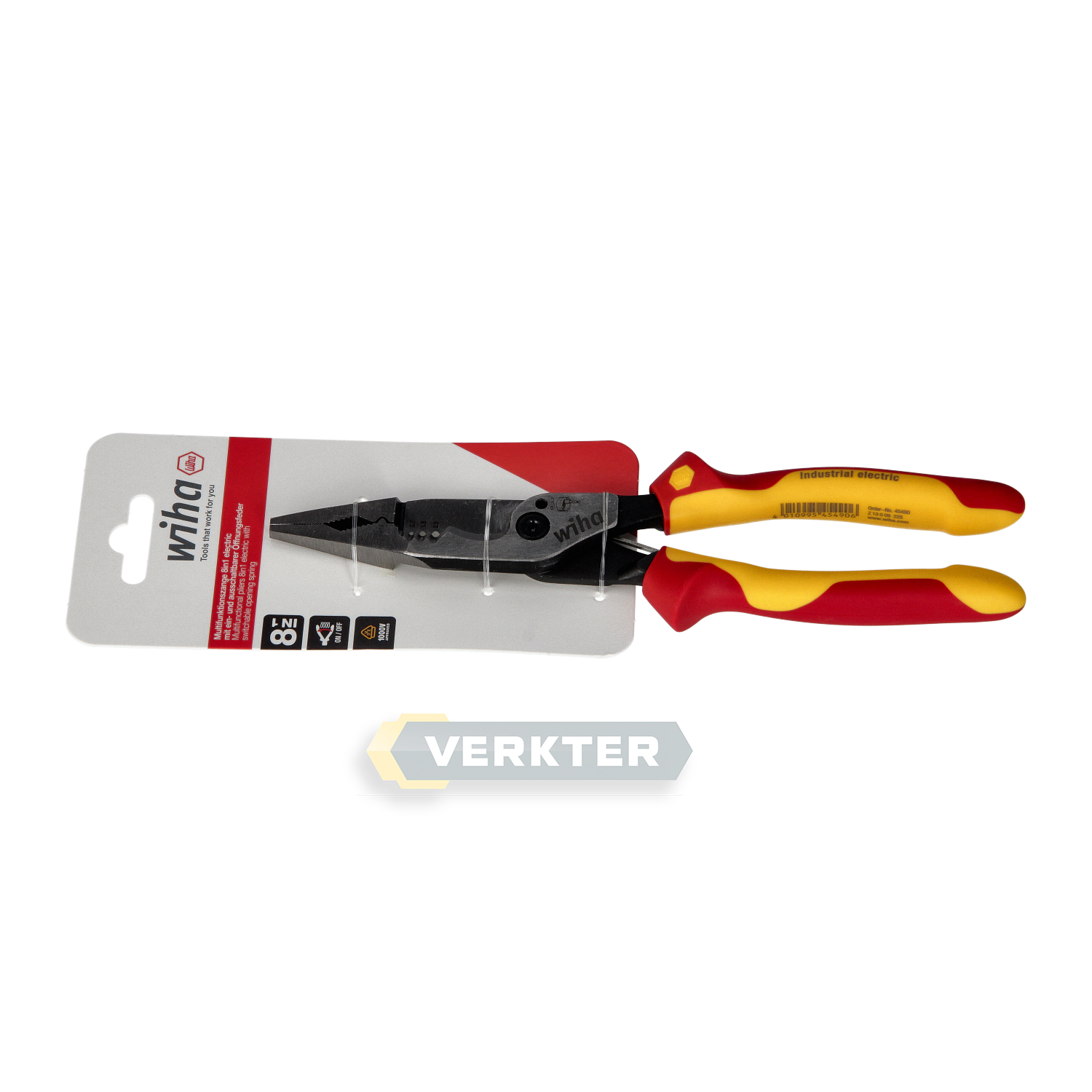 Pinces coupantes pour câbles Wiha W45705; 225 mm