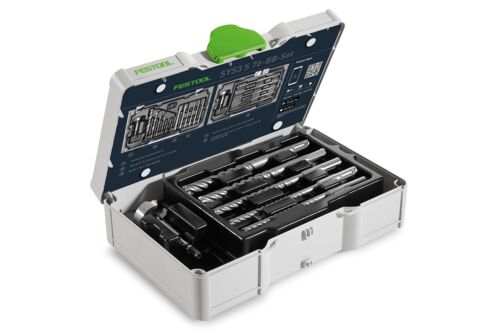 Jeu de forets et de tournevis Festool SYS3 S 76-BB-Set; 18 unités