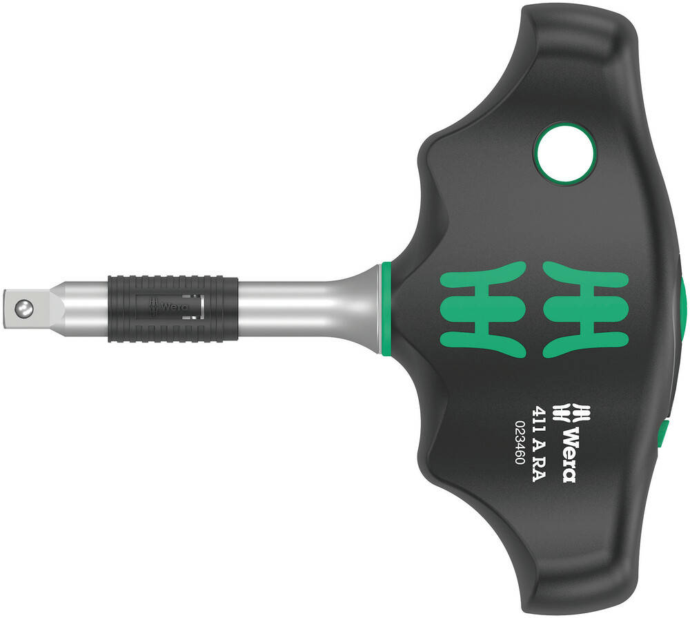 Poignée pour tournevis Wera 411 A RA; 1/4''; 99 mm
