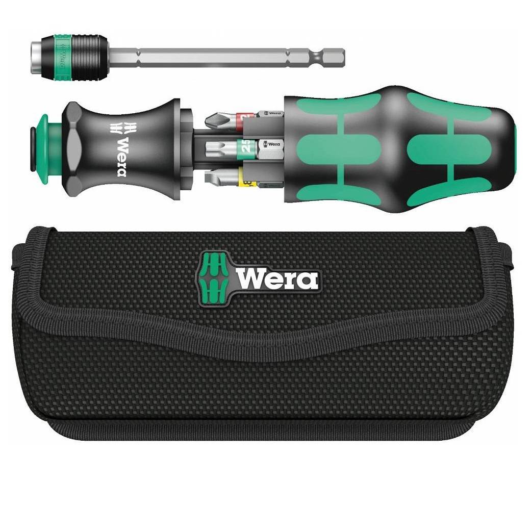 Poignée pour tournevis Wera Kraftform Kompakt 20 Tool Finder 1 + tournevis Bit