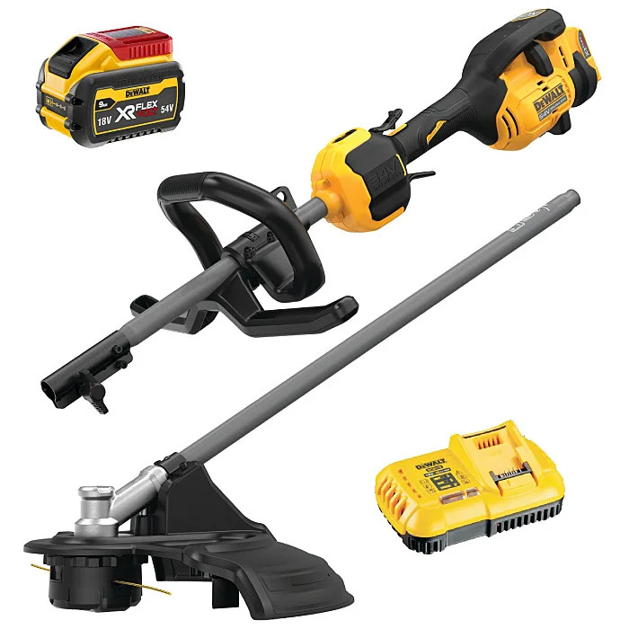 Outil de jardin multifonctionnel DeWalt DCMAS5713X1-QW; 54 V; 1x9,0 Ah accu.