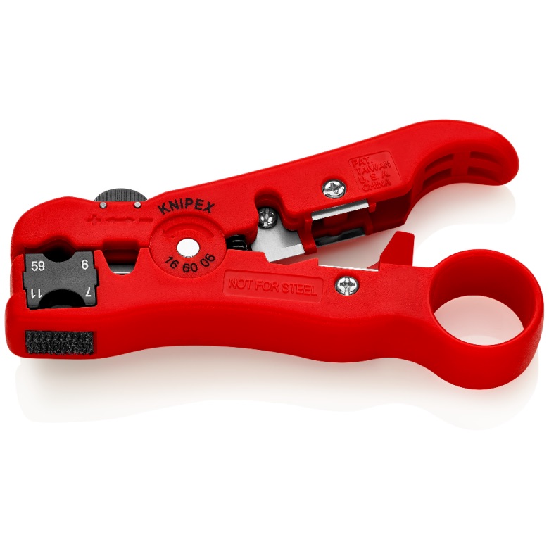 Outil de nettoyage de fil universel Knipex 166006SB; 125 mm