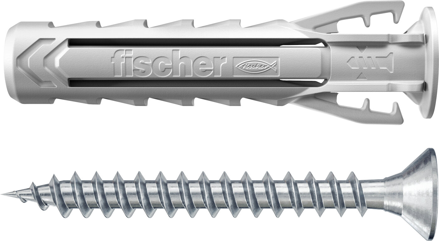 Vis autotaraudeuse avec goupille Fischer SX Plus; PZ2; 8,0x40 mm; 50 unités