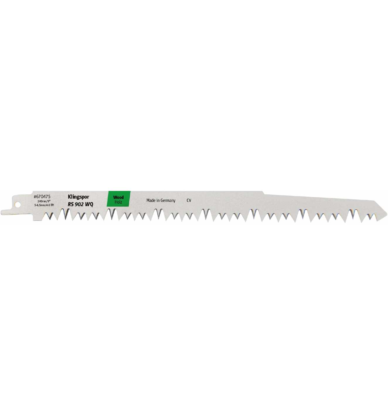 Lames scie sabre Klingspor 670475; 240 mm; 5 unités