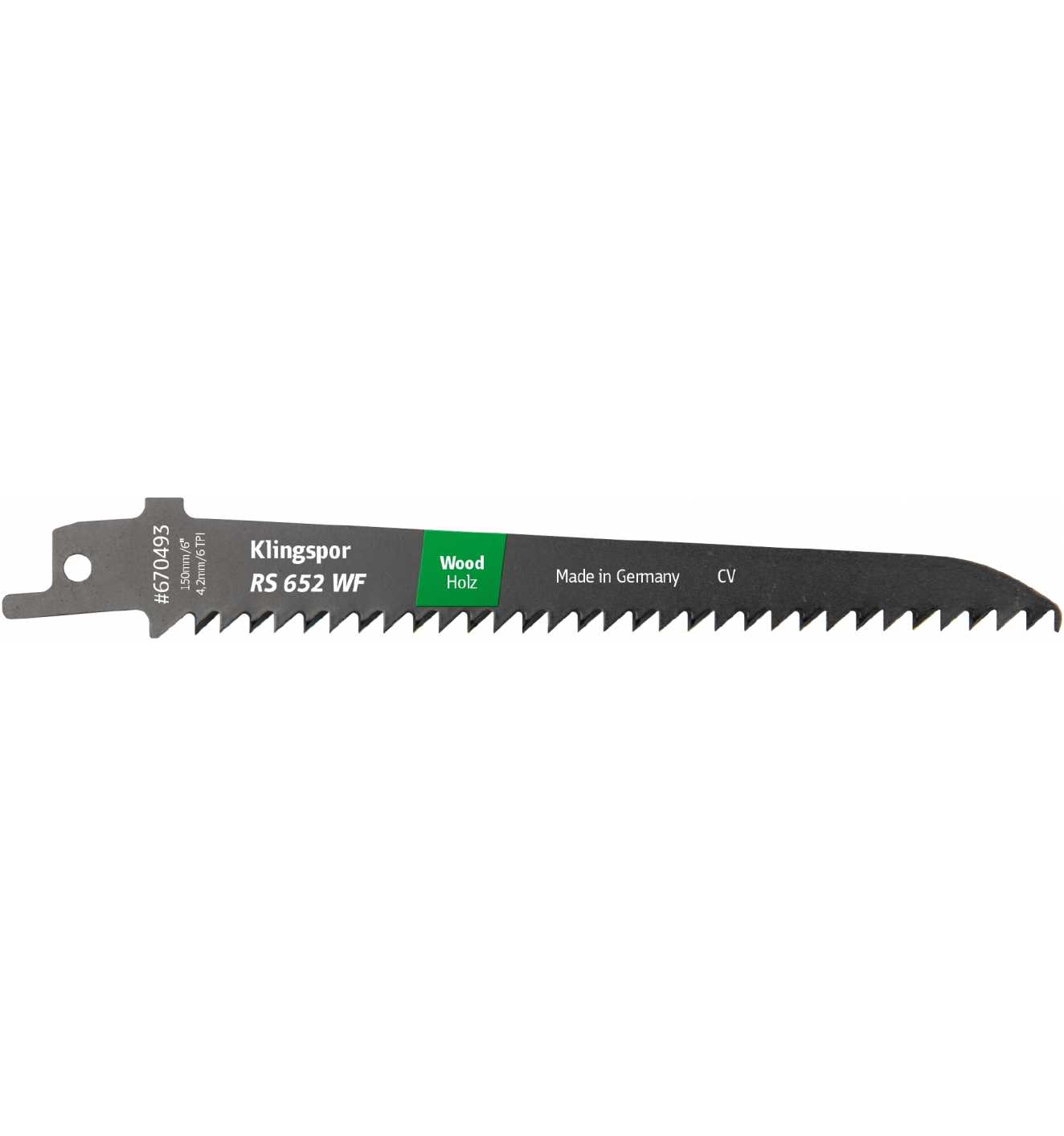 Lames scie sabre Klingspor 670493; 150 mm; 5 unités