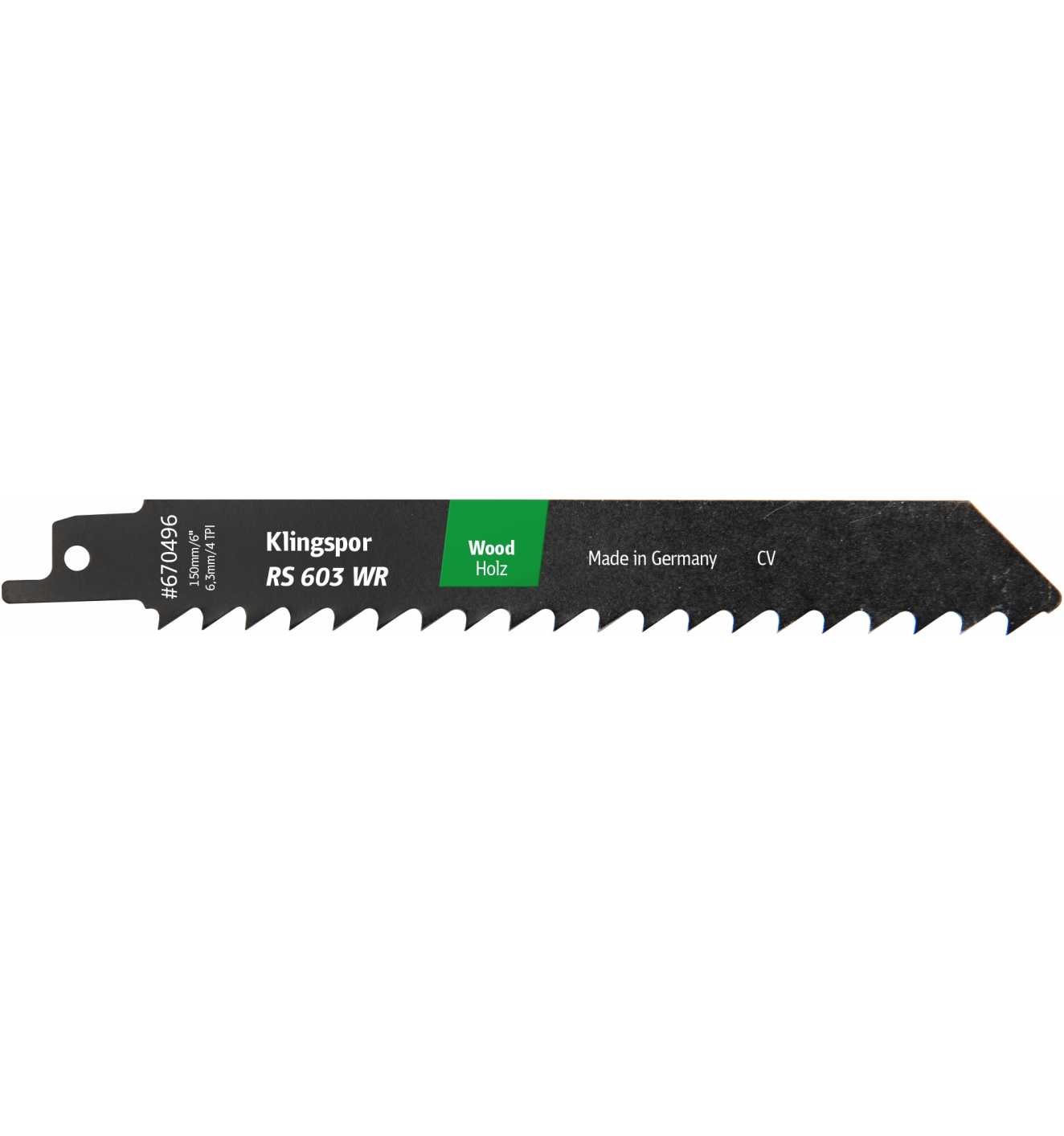 Lames scie sabre Klingspor 670496; 150 mm; 5 unités