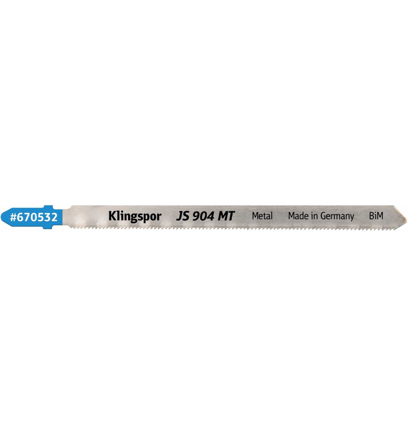 Lames pour scie sauteuse Klingspor 670532; 130 mm; 5 unités