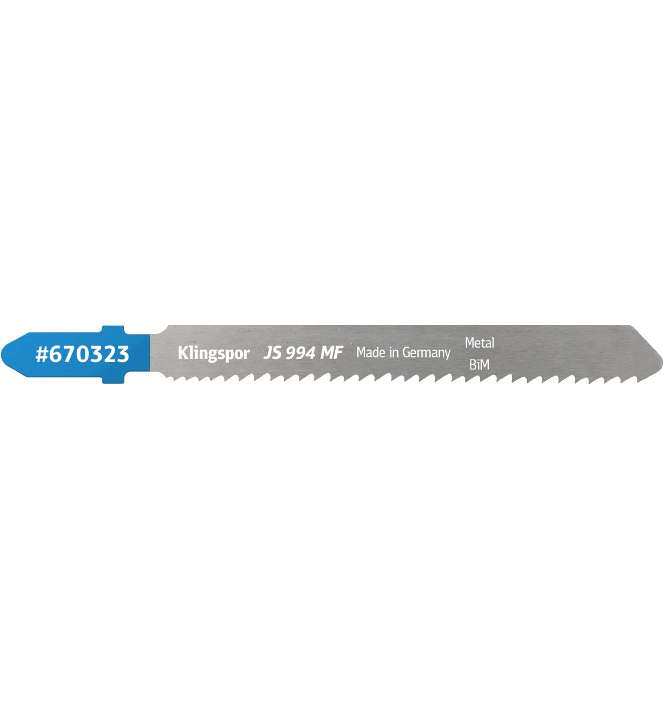 Lames pour scie sauteuse Klingspor 670323; 90 mm; 5 unités
