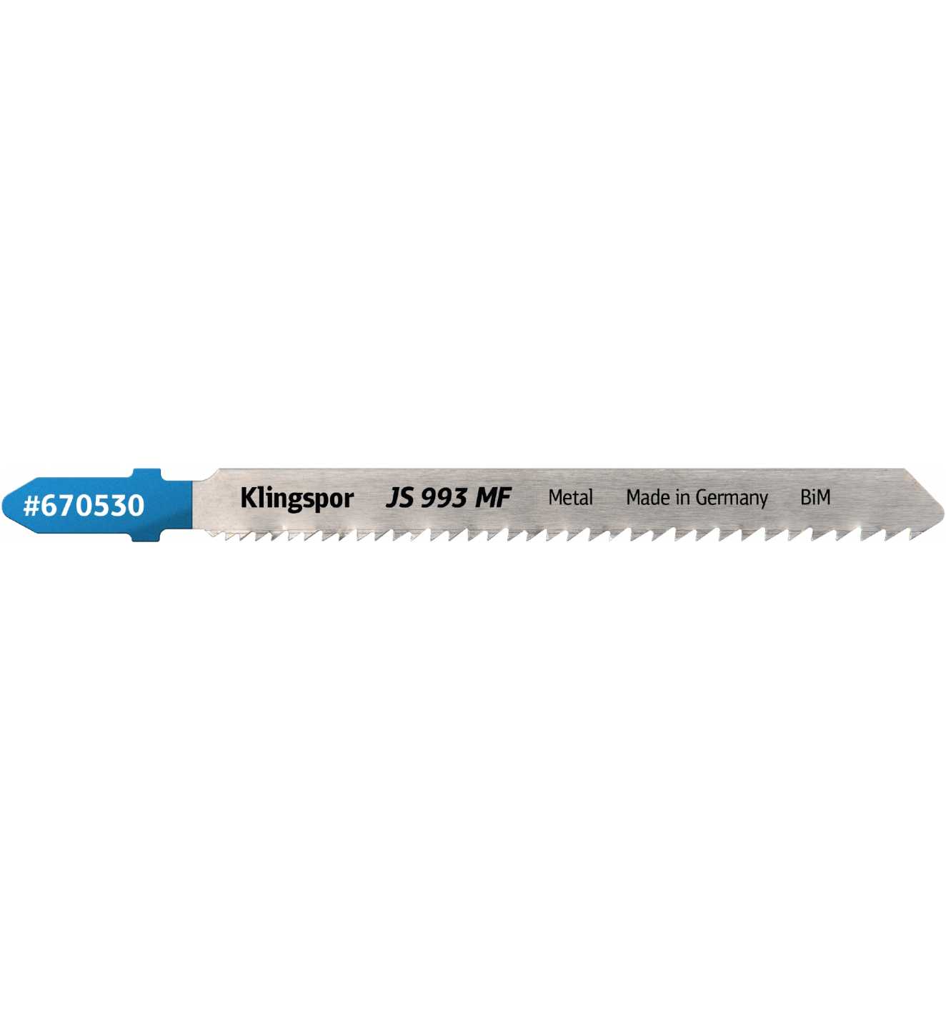 Lames pour scie sauteuse Klingspor 670530; 100 mm; 5 unités